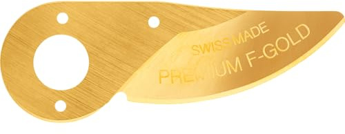 FELCO 7/3 F-Gold – Ersatzklinge mit F-Gold Antireibungsbeschichtung, präziser und leichter Schnitt, gehärteter Stahl, kompatibel mit FELCO 7 und 8, hergestellt in der Schweiz