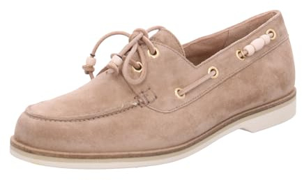 Paul Green Damen - Slipper & Mokassin 1214-029 in beige Rauleder