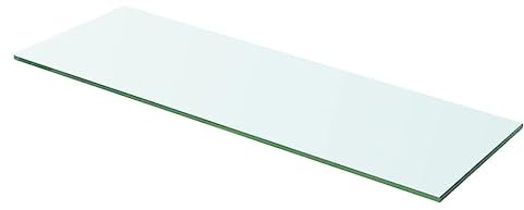 vidaXL Glasboden Glasscheibe Glasplatte für Glasregal Transparent 60 cm x 15 cm