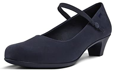 Camper Helena Bajo, Damen Mary Jane Halbschuhe, Blau (Navy 410), 38 EU (5 UK)