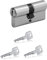 Wilka Carat S1 Double cylindre de 30/45 mm avec 3 clés, fonction débrayable et fonction débrayable, système anti-perçage III