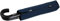iX-brella Herren Taschenschirm Auf-Zu-Automatik Rundhakengriff Carbonoptik Insignia Blue