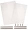 Lurrose Magnetic Holder 2pcs Nail Art Display Board Acrylic Showing Holder False Nail Tips Sample Display Polish Board for Salon Nail Art Design Practice Tools Nail Decoration