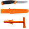 Jagdaktiv Waidlochauslöser mit Mora Messer Compagnion Orange