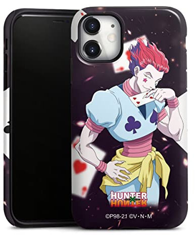 Panzer Handyhülle kompatibel mit Apple iPhone 11 robuste Outdoor Hülle Schutzhülle glänzend Hisoka Morow Hunter x Hunter Anime