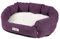 JAMAXX Hunde-Körbchen Bequem Weich, Wendekissen Waschbar Hundekorb Hundebett mit Komfort-Polsterung PDB2089 M 70x60 Berry