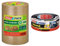 tesapack Papier Standard - Umweltschonendes Paketband aus Papier, Braun - 3x 50 m x 50 mm & extra Power Universal Gewebeband - Gewebeverstärktes Ductape zum Reparieren, Schwarz - 50 m x 50 mm