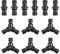 JPGhaha 12 Y Stück Verbindung Kupplung Schlauchverbinder 3 Way Doppel Stecker Schlauchverbinder Zwei-Wege-Wasserschlauchverbinder für Garten
