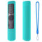 Fernbedienungshülle kompatibel für Xiaomi Mi TV P1 50 43 P1E Q1 75 Q1E 55 XMRM-19, Sprachfernbedienungs-Schutzhülle Silikon-Anti-Verlust-Hülle mit Lanyard (mintgrün)