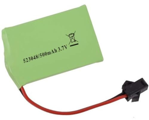 EsaSaM Batterie au Lithium 3.7V 500mAh 523048, li-ION pour télécommande, Jouets électriques, Batterie pour Machine inclinée RC, Tambour à Main