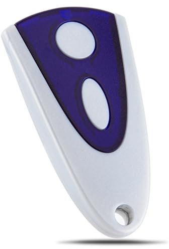 AKVF Émetteur Porte de Garage 433,92MHz Compatible avec Novoferm Novotron 502 MAX43-2 Novotron 512 MIX43-2 pour Novotron 522 Novoferm MNHS433-2