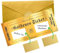 AZMEDA Goldenes Ticket – Rubbel-Gutschein zum Selbstgestalten – personalisierbare Karte mit Rubbelsticker – ideal als Geschenk oder Einladung