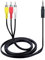 Guy-Tech AV Audio Video Kabel Kabel für Sony Handycam CCD-TRV Serie Hi8/8XR/72x Camcorder ccd-trv16 CCD-TRV48 CCD-TRV48e CCD-SC55 CCD-SC55e ccd-trv58 CCD-TRV68 CCD-TRV78 CCD-TRV78e CCD-TRV88