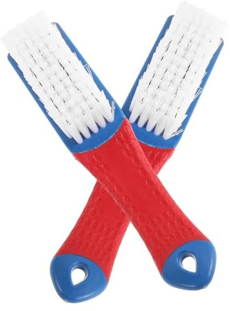 DOITOOL 2pcs Soft Bristle Brush Stains Shoes Brush Multifunctional Cleaning Tool