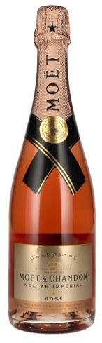 Moët & Chandon Nectar Impérial Rosé Champagne, 75cl (Pack of 6)