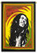 Sophia, indische Baumwolle Poster Bob Marley an der Wand Gobelin Poster Bob Marley Wandteppich 42 x 30
