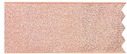 Anniversary House Rose Gold Lamé Cake Ribbon