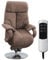 CAVADORE TV-Sessel Istanbul / Fernsehsessel mit Aufstehhilfe & elektrisch verstellbarer Relaxfunktion / 2 E-Motoren / 80 x 115 x 79 / Lederoptik: Hellbraun