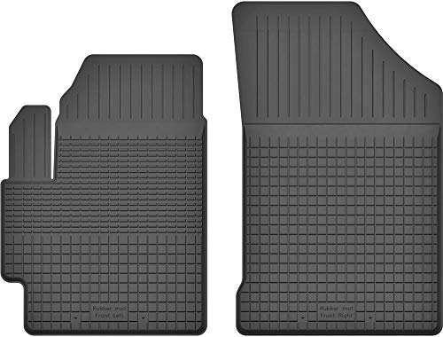 Fußmatten Vorne 2er Set für Renault Kangoo 3 ab 2013 Gummi Gumimatten