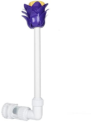 Wasserfall Brunnen, Pool Wasserfall Wasserfall Pool Brunnen Spray, Schwimmbad Brunnen oberirdisch Kühlspray Pool Einstellbare Sprühhöhe, Jet Fountain Aufsatz für Outdoor Garten Teich