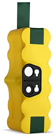 14,4V 5000mAh Ni-MH Batteria di Ricambio Compatibile con Aspirapolvere iRobot Roomba 500 510 520 530 532 535 540 550 552 555 560 562 570 580 581 582 585 595 600 610 620 630 631 650 780 880