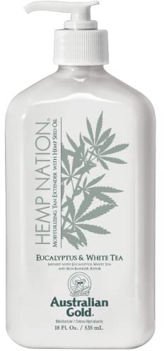 Australian Gold Hemp Nation Eucalyptus and White Tea Tan Extender 535ml