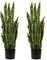 2Pcs Plantas Artificiales Grande, Plantas Artificiales Decorativas Altas 94 Cm, Cactus Artificiales Grandes, Plantas Artificiales Exterior, para Sala De Estar, Dormitorio, Decoración Estética