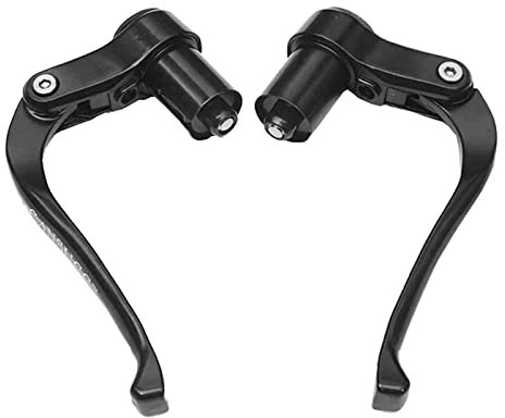 Amagogo 2 Stück Fahrrad Bremshebel End Mountain Road Triathlon Schwarz