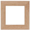 ElekTek Decorative Switch Surround Frame Cover Finger Plate Modena Light Wood Effects Oak Limed Brushed