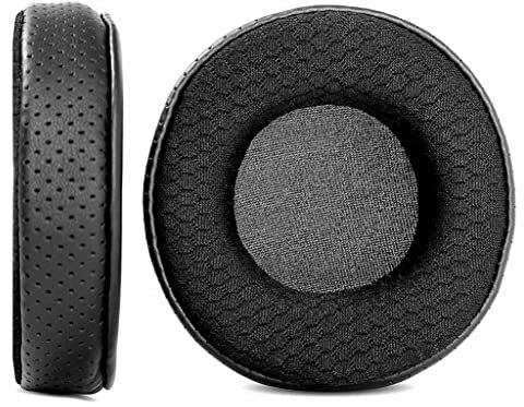 ACCOUTA Cuscinetti di ricambio traspiranti compatibili con le cuffie Sony MDR-ZX550BN MDR ZX 550 BN Cuscinetti auricolari con Pelle proteica traspirante e schiuma di memoria