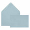 Edition Seidel 100 blaue hellblaue Premium Briefumschläge Umschläge Kuvert farbig Format ähnlich B6 12,0 x 17,5 cm 80 g/m² (Blau Hellblau, 100 Stück/Pieces/Pièce)