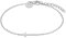 NOELANI Armband 925 Sterling Silber Damen Armschmuck, 16+3 cm, Gold, Kreuz, Kommt in Schmuck Geschenk Box,