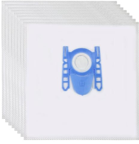 Spares2go Lot de 8 sacs à poussière en micro polaire pour aspirateurs Bosch GL30 Pro Energy