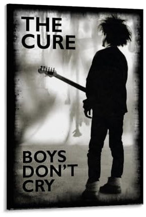 TPLLPK The Cure Boys Don't Cry Poster, dekoratives Gemälde, Leinwand, Wandposter und Kunstdruck, modernes Familienschlafzimmer-Dekor-Poster, 40 x 60 cm