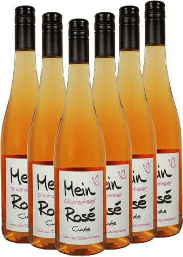 Mein alkoholfreier Rosé Cuvée P&P Weine Roséwein 6 x 0,75l VINELLO - 6 x Weinpaket inkl. kostenlosem VINELLO.weinausgießer