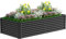 VELPAX Raised Garden Bed, Planter Raised Beds Boxes Outdoor, 244×122×61cm Large Metal Raised Garden Beds for Growing Outdoor Plants, Vegetables, Flowers and Herbs