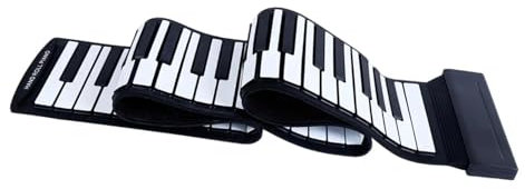 Teclado De Piano Piano Eléctrico Enrollable De 88 Teclas Con Teclado Enrollable De Silicona