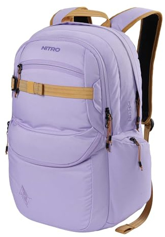 NITRO Future Hero Rucksack Schulrucksack mit Organizer Schoolbag Daypack mit 17 Zoll Laptopfach