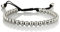 Bracelet Boules NAMANA pour Hommes. Boules en Acier sur Cordon Noir Coulissant. Disponible en Noir, Plaqué Or 14ct, Or Rose 14ct ou Acier Gris Métallique