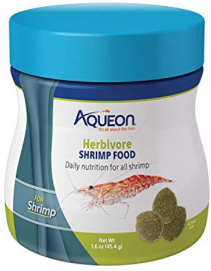 Aqueon Herbivore Shrimp Food, 1.6 oz