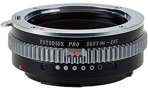 Fotodiox PRO FC10 Lens Adapter Compatible with Sony A/Minolta AF Lenses to EOS EF and EFS Mount Cameras - Includes Gen10 Focus Confirmation Chip