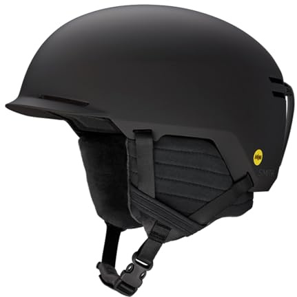 Smith Bern Unisex Heist MIPS Helm, Mattgrau/Rosa, Größe M