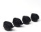 Foppapedretti 4 Ruote Nylon Stendibiancheria e Carrelli, Nero