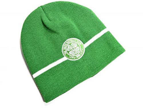 Celtic FC Unisex Erwachsene Basic Strick-Beanie-Mütze (Einheitsgröße) (Grün)