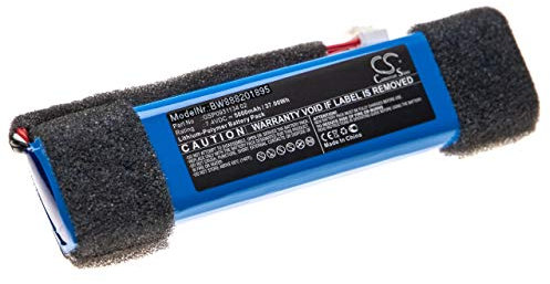 vhbw Akku kompatibel mit JBL Xtreme Splashproof Lautsprecher Boxen Speaker (5000 mAh, 7,4 V, Li-Polymer)