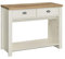 Birlea Highgate 2 Drawer Console Table Cream & Oak Effect