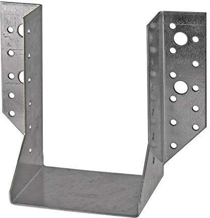 10x Balkenschuhe außenliegend 100x140x75x2.0 mm verzinkt | Holzverbinder | Pfostenträger | Balkenträger