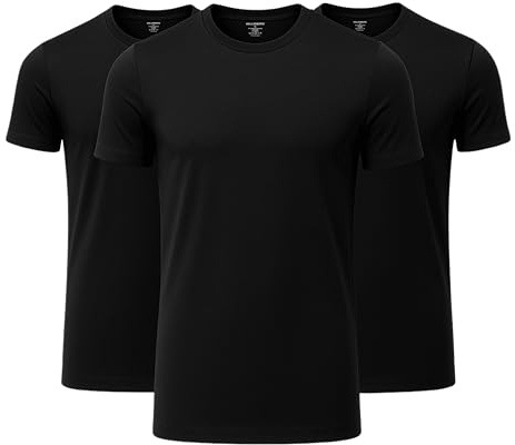 Wallenberg T-Shirt Homme Premium Modal Lot de 3