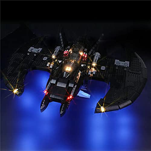 GEAMENT LED Licht-Set Kompatibel mit Lego Batwing 1989 - Beleuchtungsset für 76161 Baumodell (Modell-Set Nicht enthalten)