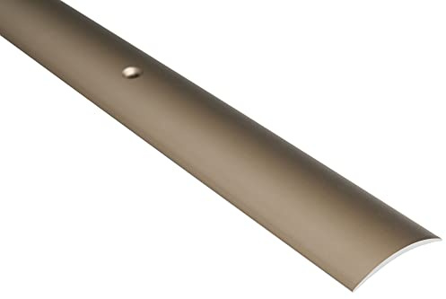 Effector Übergangsprofil Alu 180 cm 30x5 mm Champagne verschraubbar | Verschraubbare Montage, Stabiler Übergang, Langlebig